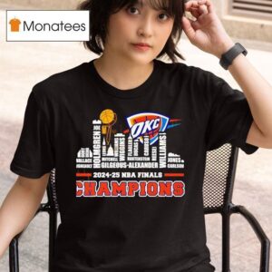 Nba Finals Champions Oklahoma City Thunder T Shirt