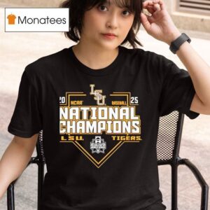 Lsu Tigers Ncaa Baseball Men S College World Series Champions T Shirt