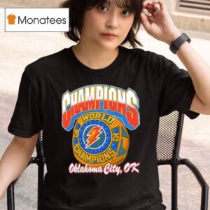 Okc World Champions Oklahoma City Basketball T Shirt