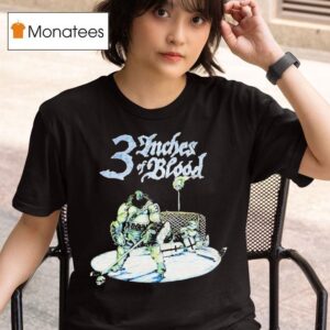 Inches Of Blood Blood Hockey Heavy Metal T Shirt