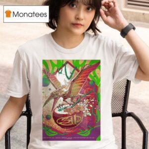 Live Show At Skyla Credit Union Amphitheatre In Charlotte Nc On June Featuring Psychedelic Pterodactyl And Coconua T Shirt