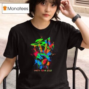 Unity Tour Peace Splatter T Shirt