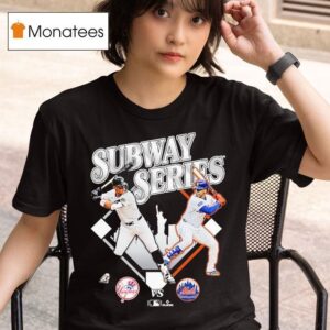 Aaron Judge And Juan Soto New York Yankees Vs New York Mets Subway Series T Shirt