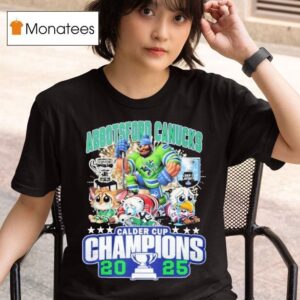 Abbotsford Canucks Beats Texas Stars Colorado Eagles Charlotte Checkers Champions Calder Cup Ahl Mascots T Shirt