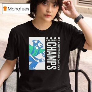 Abbotsford Canucks Calder Cup Victory Green T Shirt