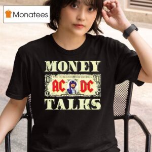 Acdc Money Talks Rock Band Dollar T Shirt