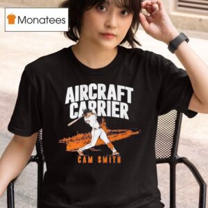 Aircraft Carrier Cam Smith Baseball T Shirt