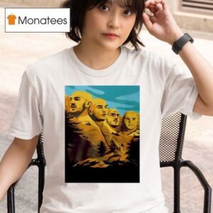 Alex Caruso Rocking Mt Rushmore T Shirt