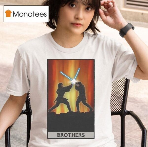 Anakin Obi Wan Brothers Tarot Card Star Wars T Shirt