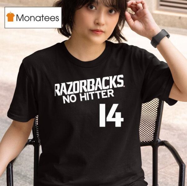 Arkansas Razorbacks Ncaa Baseball Men S College World Series No Hitter T Shirt