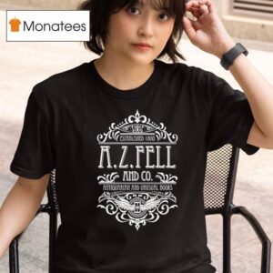 Az Fell And Co Antiquarian And Unusual Books Established T Shirt