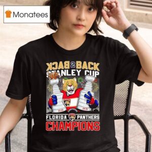 Back Back Stanley Cup Florida Panthers Champions T Shirt