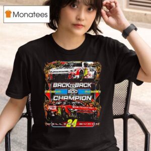 Back To Back Champion William Byron T Shirt