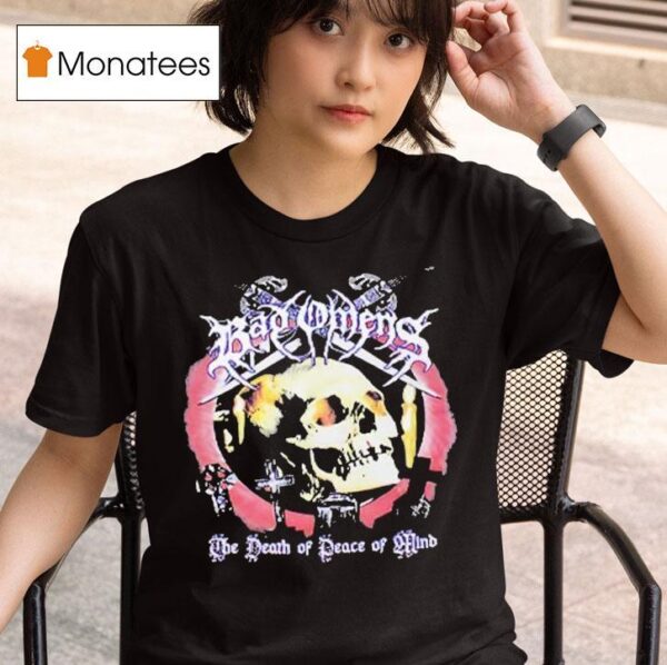 Bad Omens The Death Of Peace Of Mind Skull And Candles T Shirt