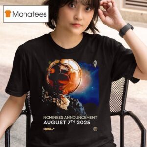 Ballon D Or Nominees Announcement August Th T Shirt