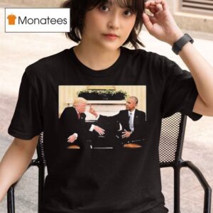 Barack Obama Middle Finger Fuck Trump T Shirt