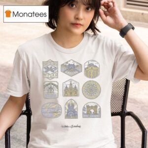 Barcelona Stamps Wituka T Shirt
