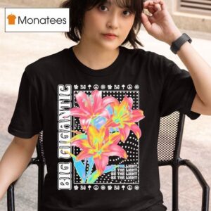 Big Gigantic Be The Light Floral Fluorescence Album T Shirt