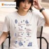 Blonde Redhead Tour June July T Shirt