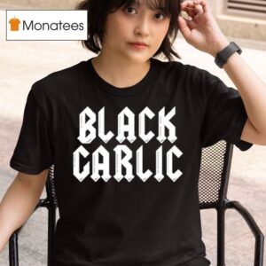 Bon Appetit Black Garlic T Shirt