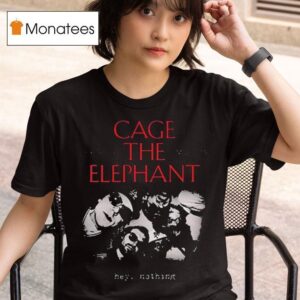 Cage The Elephant Hey Nothing Venue At Music Hall On October Houston T Shirt