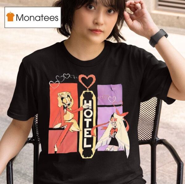 Charlie Morningstar And Vaggie Hazbin Hotel T Shirt