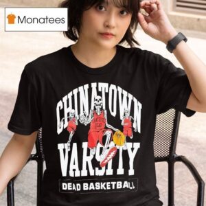 Chinatown Varsity Grateful Dead Skeleton T Shirt