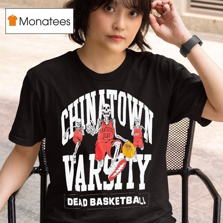 Chinatown Varsity Grateful Dead Skeleton T Shirt