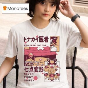 Chopper Reindeer Doctor Rumble Ball Seven Point Shift One Piece T Shirt