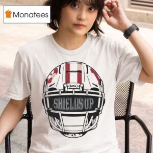 Dc Defenders Shields Up Ufl Helmet Motto T Shirt