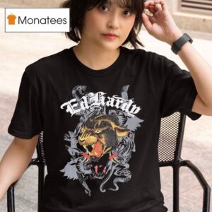 Ed Hardy Panther Head T Shirt