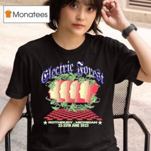 Electric Forest Flyer Rothbury Michigan Th June Heads T Shirt