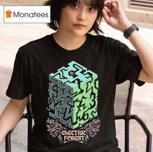 Electric Forest Wild Optimists Puzzle T Shirt