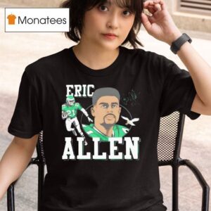 Eric Allen Philadelphia Eagles Player Graphic Signature T Shirt