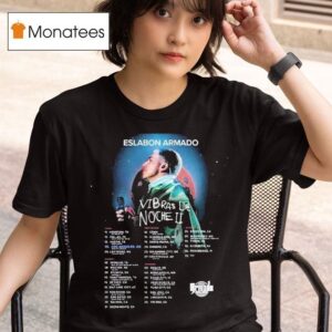 Eslabon Armado Vibras De Noche Tour Dates T Shirt