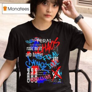 Feral Rave Graffiti T Shirt