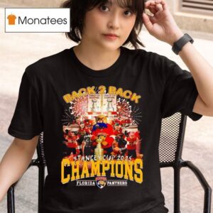 Florida Panthers Back Back Stanley Cup Champions T Shirt