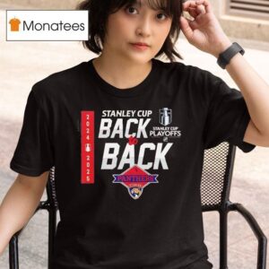 Florida Panthers Back To Back National Hockey League Final Champions T Shirt