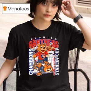 Florida Panthers Back To Back Stanley Cup Champions Masco T Shirt
