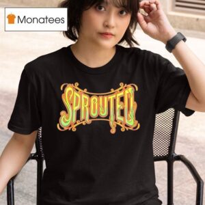 Ganja White Night Sprouted Logo T Shirt