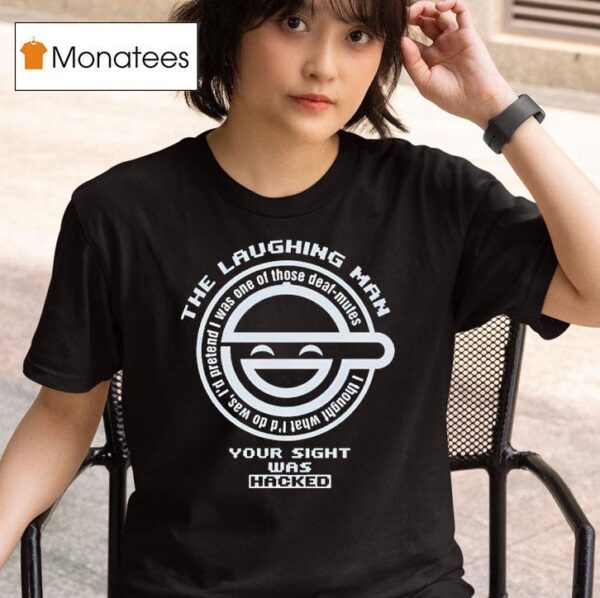Ghost In The Shell The Laughing Man Hacked T Shirt