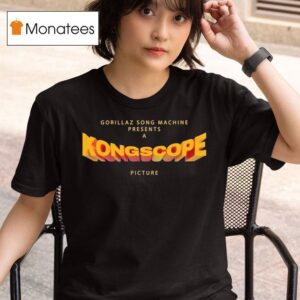 Gorillaz Song Machine Presents A Kongscope Picture T Shirt