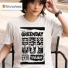 Green Day July Oaka Athens Greece T Shirt