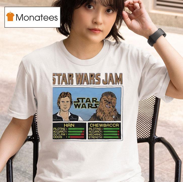 Han And Chewbacca Star Wars Jam T Shirt