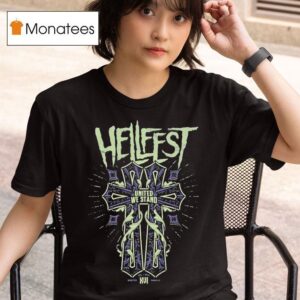 Hellfest United We Stand Cross T Shirt