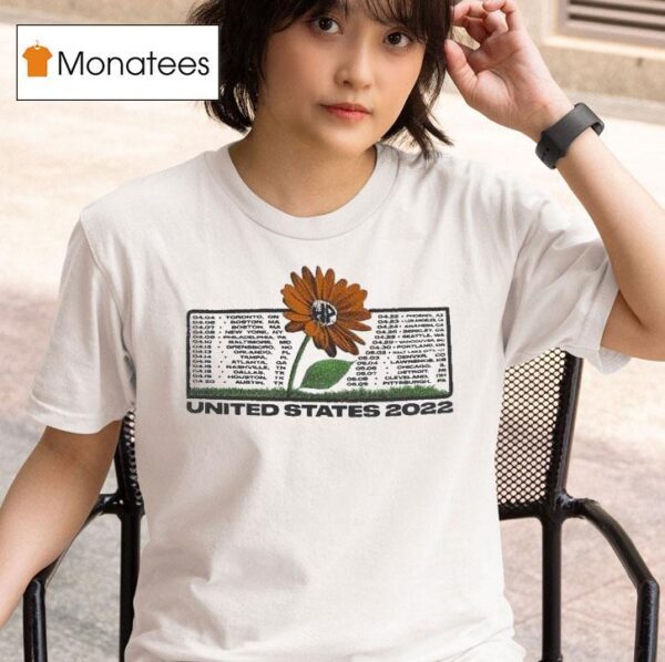 Higher Power Flower United States Tour Dates T Shirt