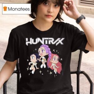 Huntrix Kpop Demon Hunters As Seen On World Tour T Shirt