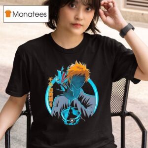 Ichigo Kurosaki From Bleach Death God Galaxy T Shirt