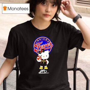 Indiana Fever Boston Hello Kitty Signature T Shirt