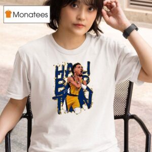 Indiana Pacers Tyrese Haliburton Choke Caricature T Shirt